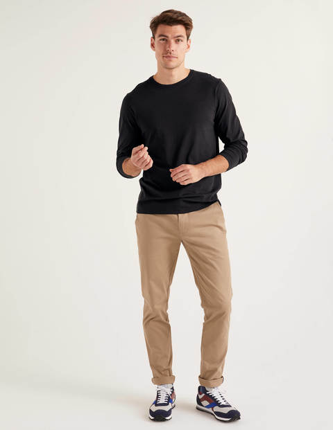 Long Sleeve Washed T-Shirt - Black Long Sleeve Washed T-Shirt - Black