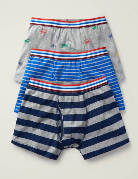 3 Pack Jersey Boxers - Union Jack Mix Pack 3 Pack Jersey Boxers - Union Jack Mix Pack