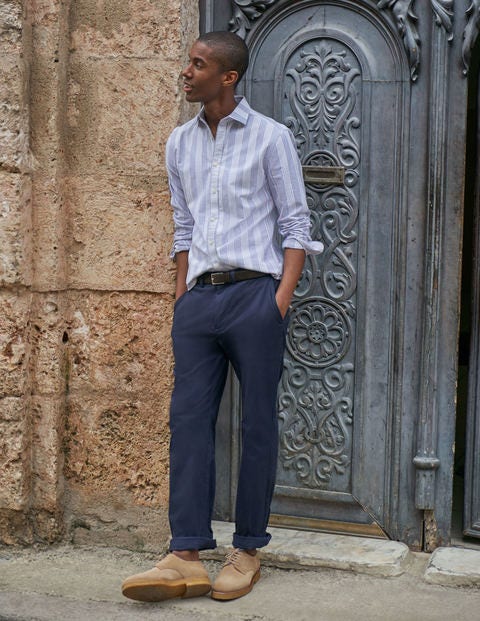 Chino original droit - Bleu marine