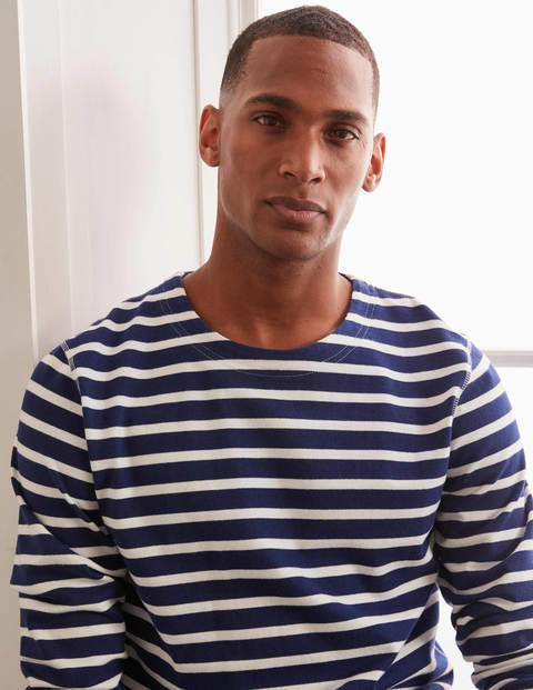 Chichester Matrosenpullover - Navy/Ecru, Gestreift Chichester Matrosenpullover - Navy/Ecru, Gestreift