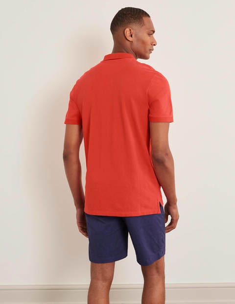 Piqué Polo - Tropical Coral Piqué Polo - Tropical Coral