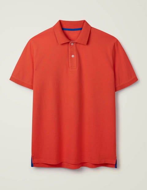 Piqué Polo - Tropical Coral Piqué Polo - Tropical Coral