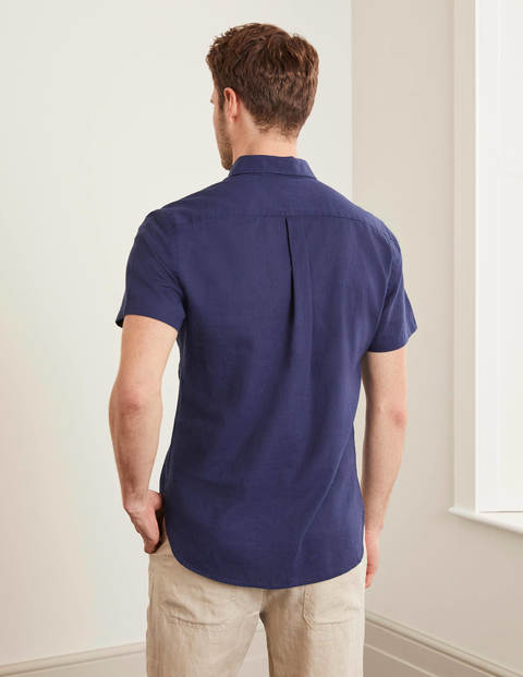 Linen Cotton Popover - Light Navy Linen Cotton Popover - Light Navy