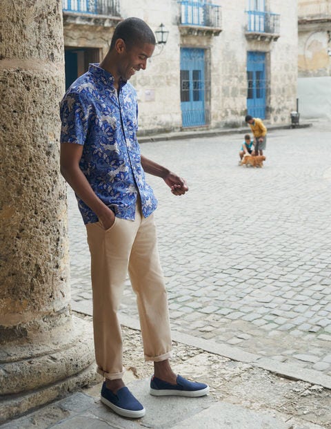Malton Short Sleeve Shirt - Blues Cheetah Malton Short Sleeve Shirt - Blues Cheetah