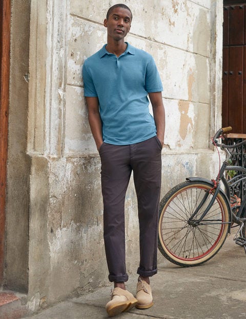 Lightweight Chinos - London Grey | Boden UK