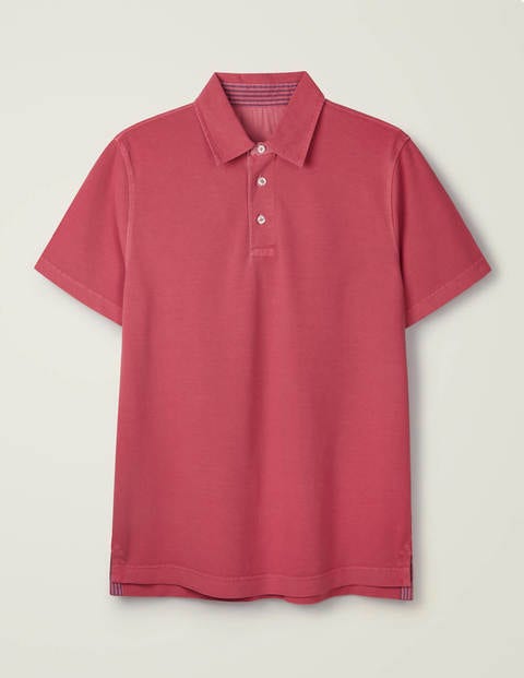 Garment Dye Polo - Rose Blossom Garment Dye Polo - Rose Blossom