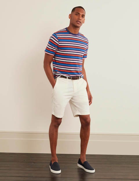 Summer Stripe Crew - College Navy Multi Stripe Summer Stripe Crew - College Navy Multi Stripe