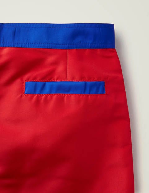 Stripe Detail Swimshorts - Red Multi Stripe Detail Swimshorts - Red Multi