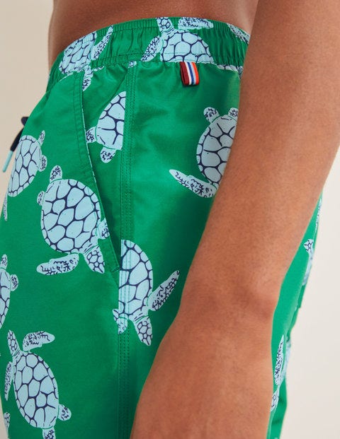 Swimshorts - Rich Emerald Turtle Swimshorts - Rich Emerald Turtle
