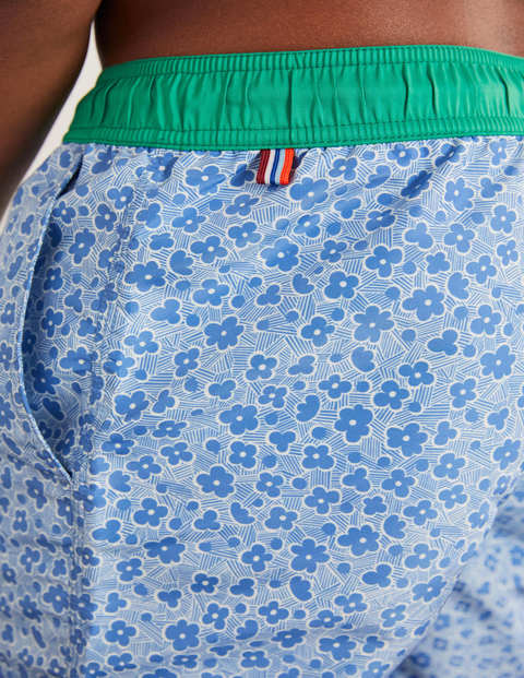 Swimshorts - Sky Blue Floral Swimshorts - Sky Blue Floral