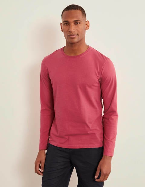 Long Sleeve Washed T-Shirt - Rose Blossom Long Sleeve Washed T-Shirt - Rose Blossom