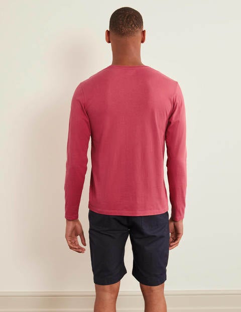 Long Sleeve Washed T-Shirt - Rose Blossom Long Sleeve Washed T-Shirt - Rose Blossom