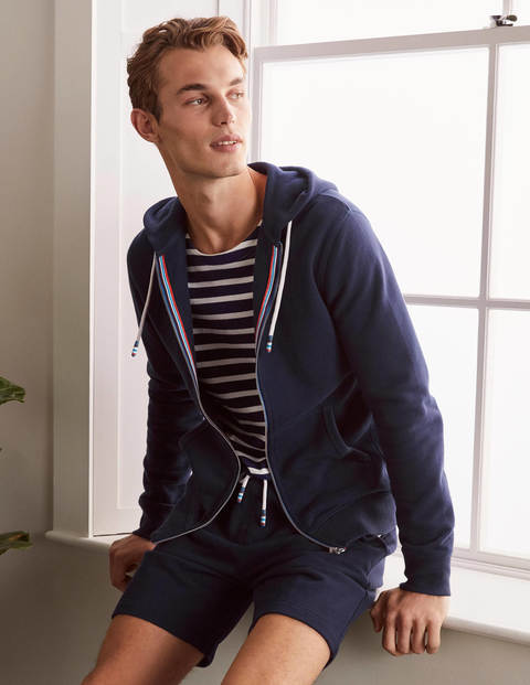 Irvine Zip-Up Hoodie - Navy Irvine Zip-Up Hoodie - Navy