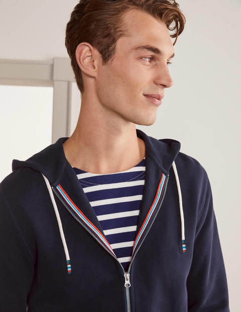 Irvine Zip-Up Hoodie - Navy Irvine Zip-Up Hoodie - Navy