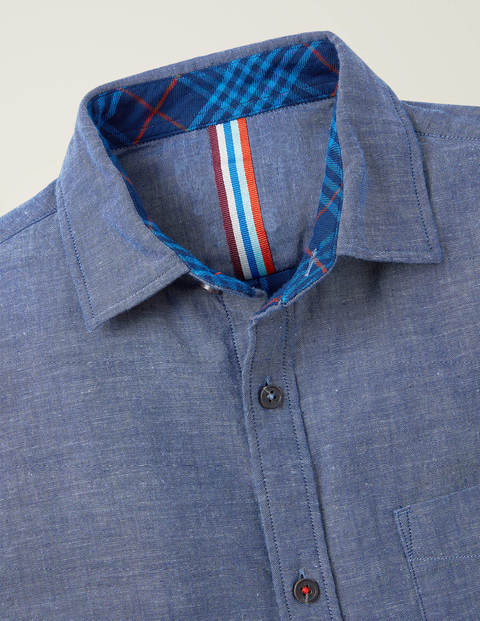 Doublecloth Shirt - Chambray Blues Doublecloth Shirt - Chambray Blues