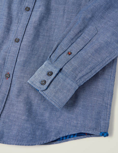 Doublecloth Shirt - Chambray Blues Doublecloth Shirt - Chambray Blues