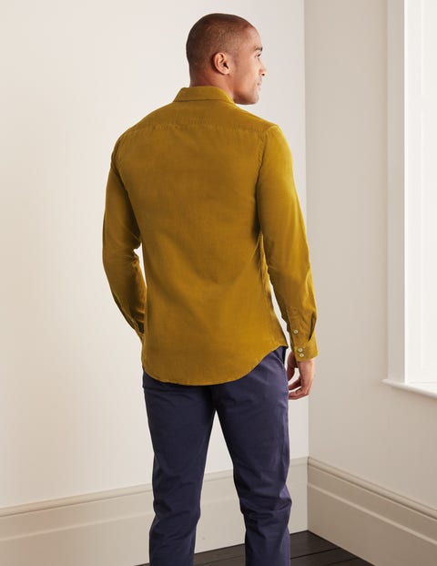 Cord Shirt - Hot Mustard Yellow Cord Shirt - Hot Mustard Yellow