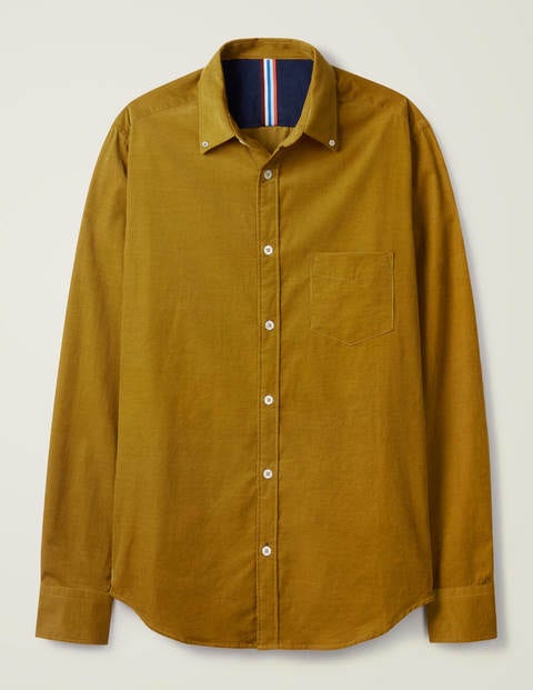 Cord Shirt - Hot Mustard Yellow Cord Shirt - Hot Mustard Yellow
