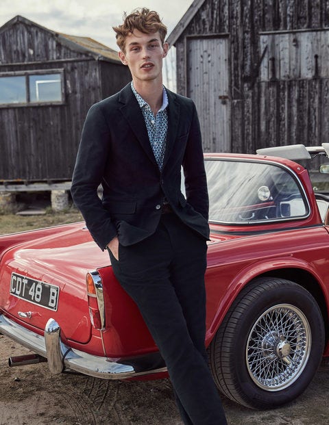 Lothbury Moleskin Blazer - Navy Lothbury Moleskin Blazer - Navy