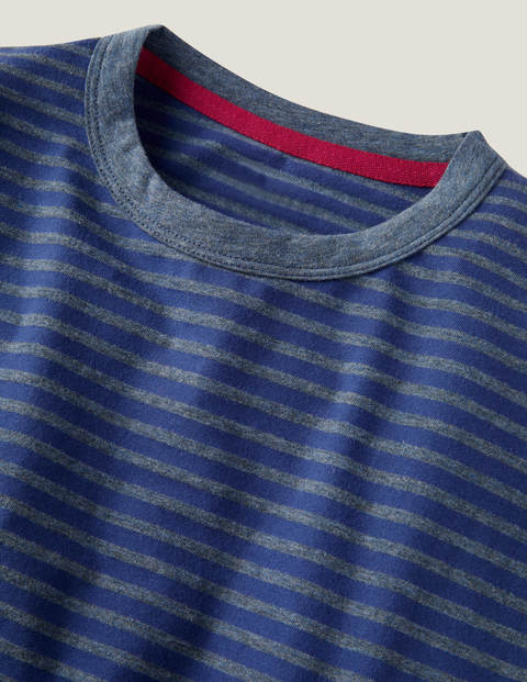 Long Sleeve Stripe T-shirt - Navy/Naval Blue Marl Long Sleeve Stripe T-shirt - Navy/Naval Blue Marl