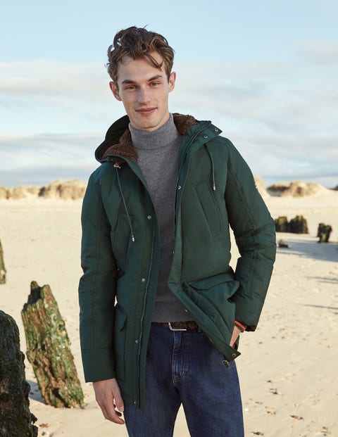 Aberdeen Wasserdichter Parka - Dunkles Smaragdgrün Aberdeen Wasserdichter Parka - Dunkles Smaragdgrün