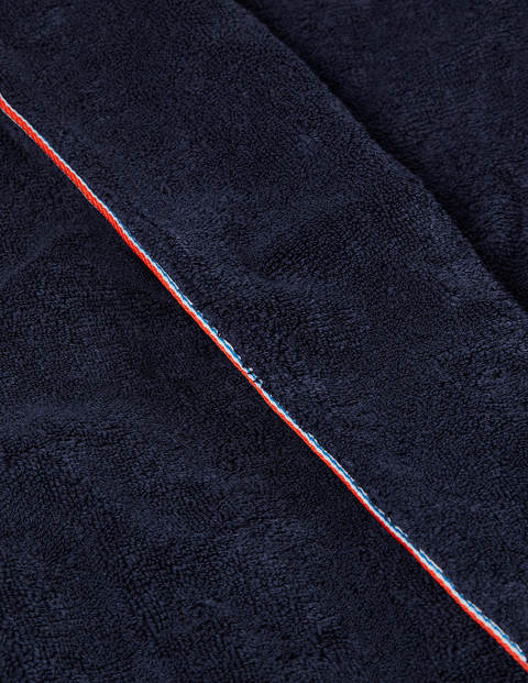 Towelling Dressing Gown - School Navy Towelling Dressing Gown - School Navy