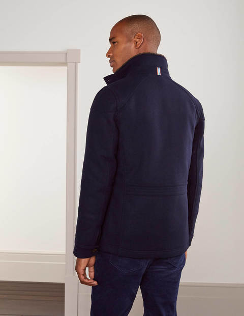 Monmouth Wollmantel - Navy Monmouth Wollmantel - Navy