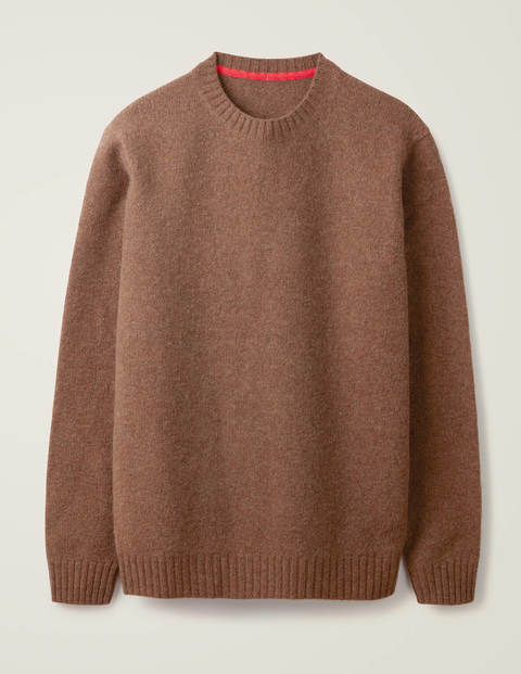 Aldgate Brushed Crew Neck - Camel Aldgate Brushed Crew Neck - Camel
