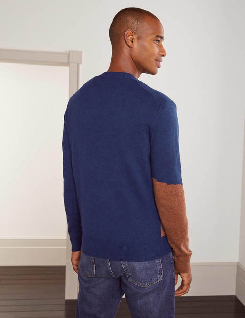Festive Crew Neck - Navy Stag Festive Crew Neck - Navy Stag