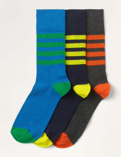 Chunky Weekend Socks - Trio Stripe Pack Chunky Weekend Socks - Trio Stripe Pack