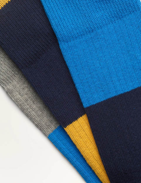 Chunky Weekend Socks - Colourblock Stripe Pack Chunky Weekend Socks - Colourblock Stripe Pack