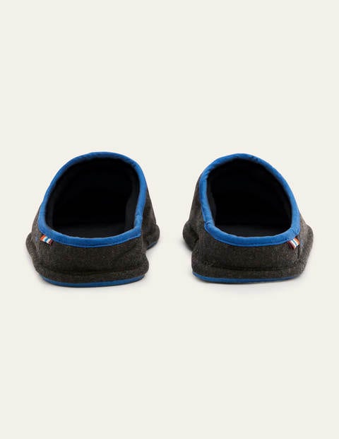 Felt Slippers - Charcoal Felt Slippers - Charcoal
