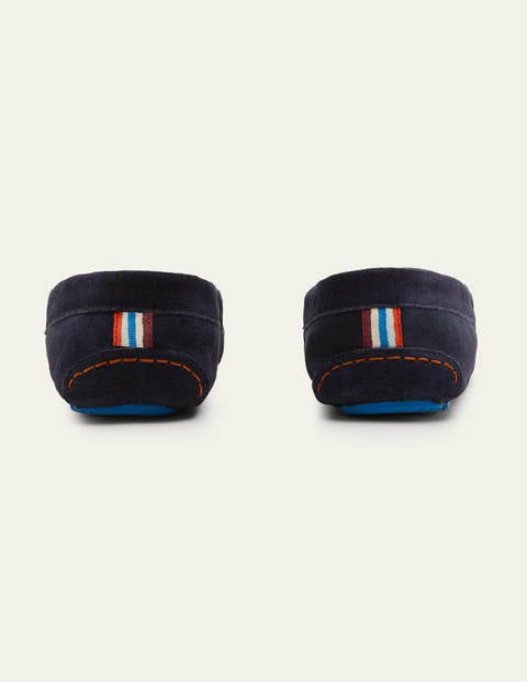 Moccasin Slippers - Navy Moccasin Slippers - Navy