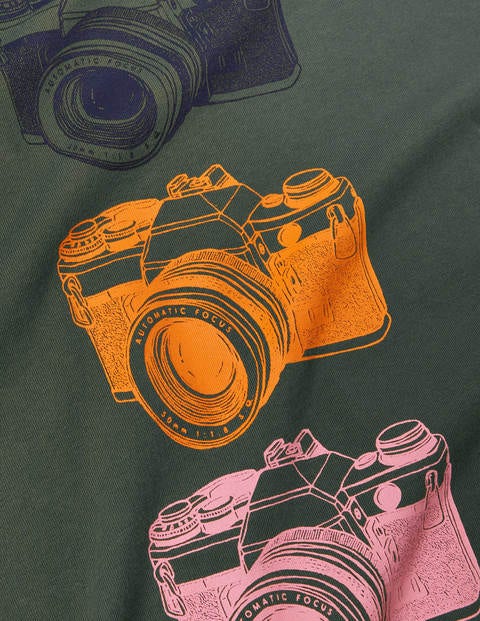 Long Sleeve Graphic T-Shirt - Cameras Long Sleeve Graphic T-Shirt - Cameras