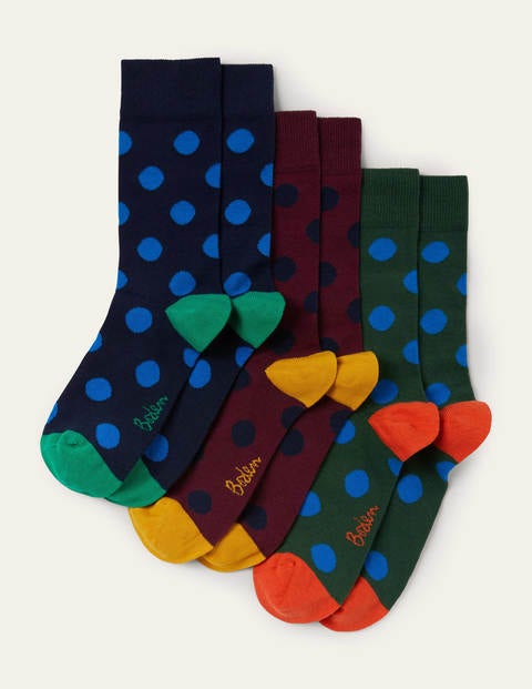 Favourite Socks - Multi Spot Pack Favourite Socks - Multi Spot Pack