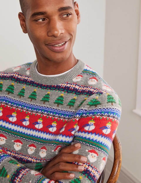 Festive Crew Neck - Festive Fairisle Festive Crew Neck - Festive Fairisle