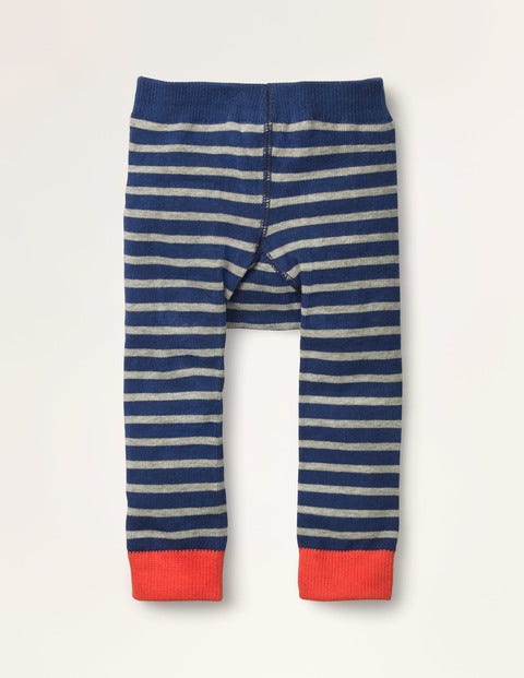 Strick-Leggings - Segelblau/Grau Meliert Strick-Leggings - Segelblau/Grau Meliert