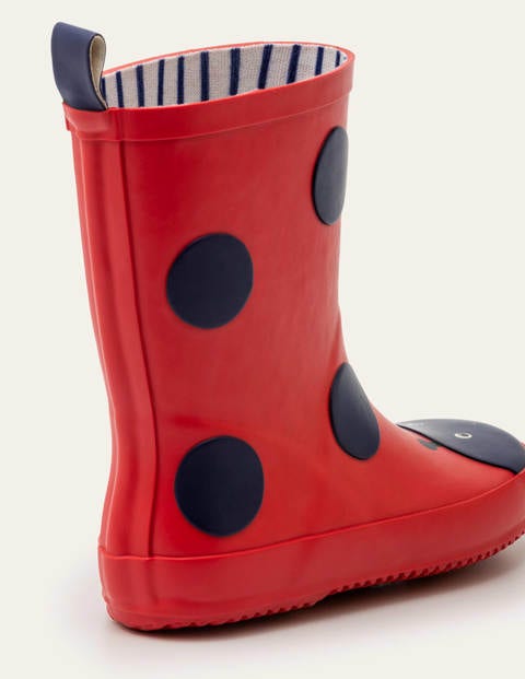 botte de pluie rouge