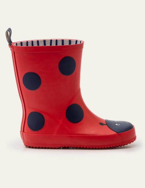 botte de pluie rouge