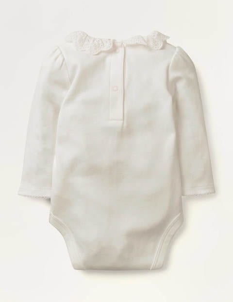 Collared Body - Ivory Broderie Collared Body - Ivory Broderie