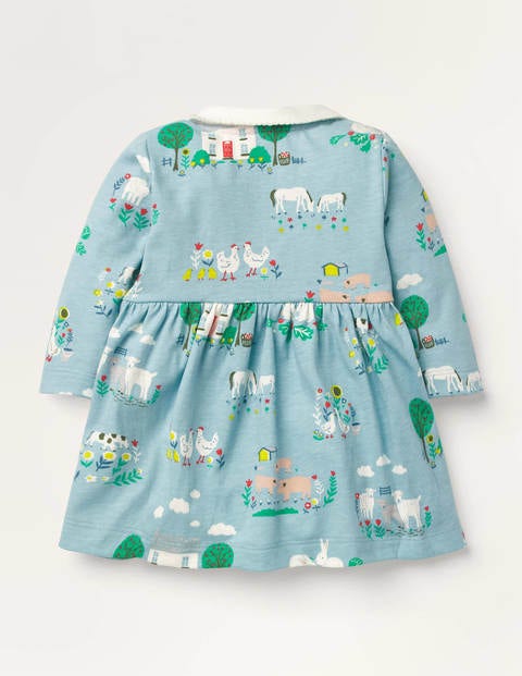 Jersey Collared Dress - Baby Farmhouse Jersey Collared Dress - Baby Farmhouse