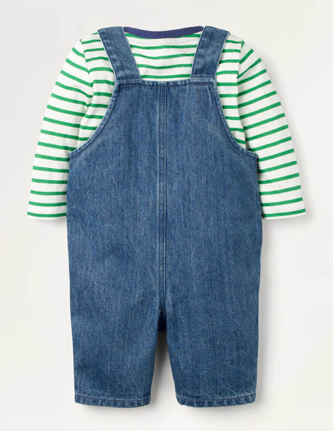 Denim Overalls Play Set - Mid Chambray Denim Overalls Play Set - Mid Chambray