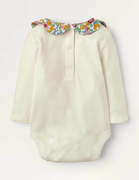 Printed Collared Body - Ivory Printed Collared Body - Ivory