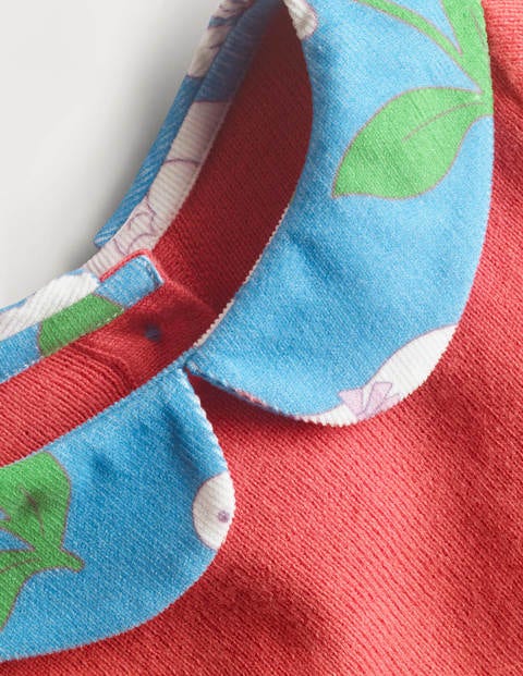 Knitted Collared Dress - Baby Blue Daisy Duck Knitted Collared Dress - Baby Blue Daisy Duck