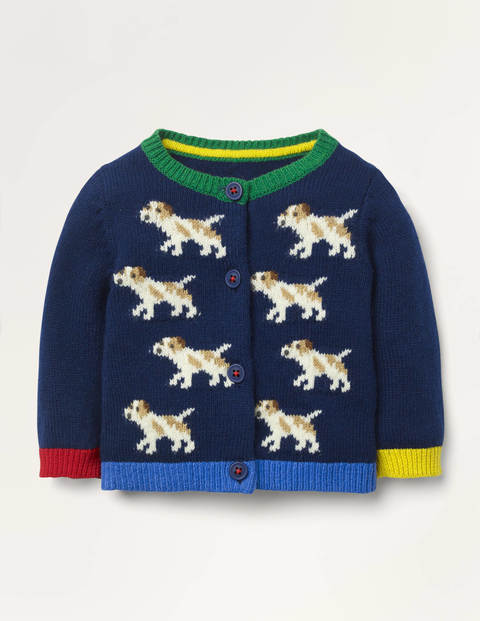 Colourful Cardigan - College Navy Sprout Colourful Cardigan - College Navy Sprout