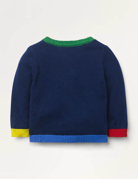 Colourful Cardigan - College Navy Sprout Colourful Cardigan - College Navy Sprout
