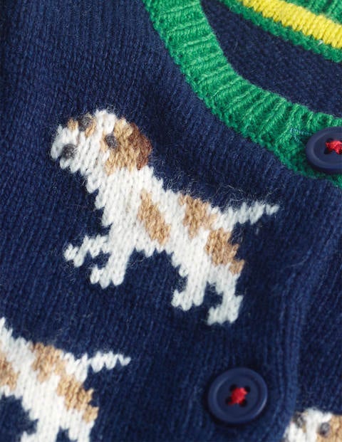 Colourful Cardigan - College Navy Sprout Colourful Cardigan - College Navy Sprout