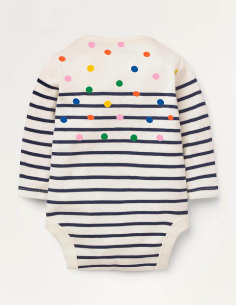 Colourful Breton Body - Scatter Spot/College Navy Colourful Breton Body - Scatter Spot/College Navy