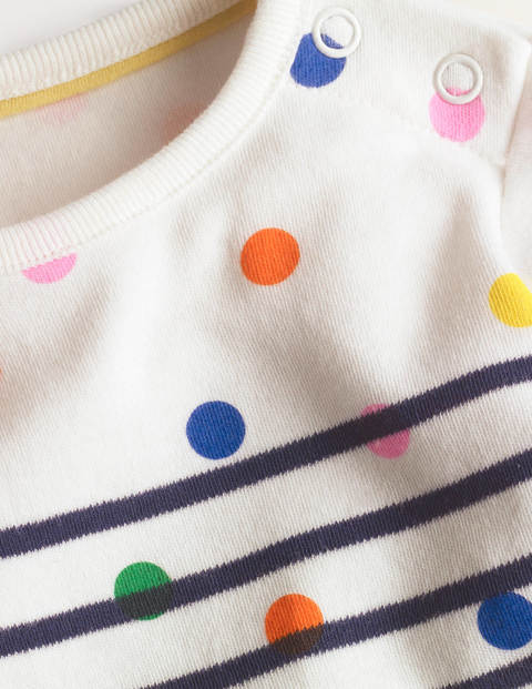 Colourful Breton Body - Scatter Spot/College Navy Colourful Breton Body - Scatter Spot/College Navy