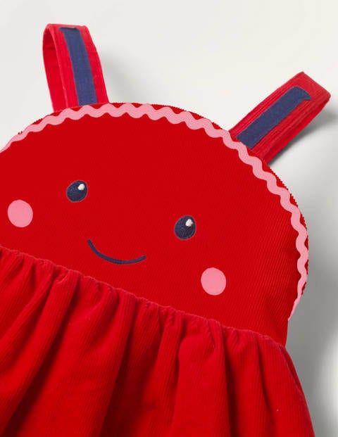 Cord Ladybird Pinnie - Pale Red Ladybird Cord Ladybird Pinnie - Pale Red Ladybird